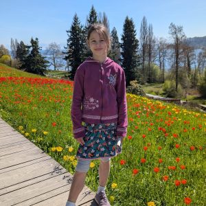 Ella beim wandern